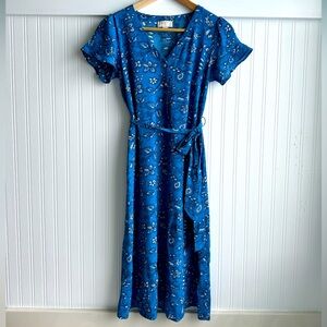 LOFT XXSP petite midi dress